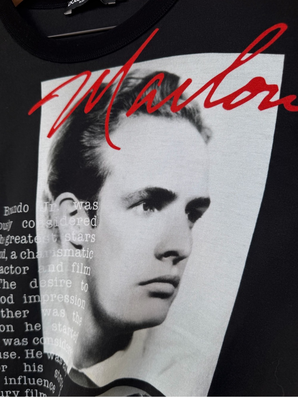 Dolce & Gabbana Marlon Brando Tee - Picture 5 of 8